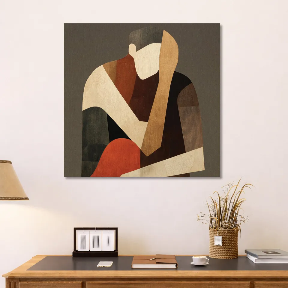 SereneFigure Canvas Wall Art media 3