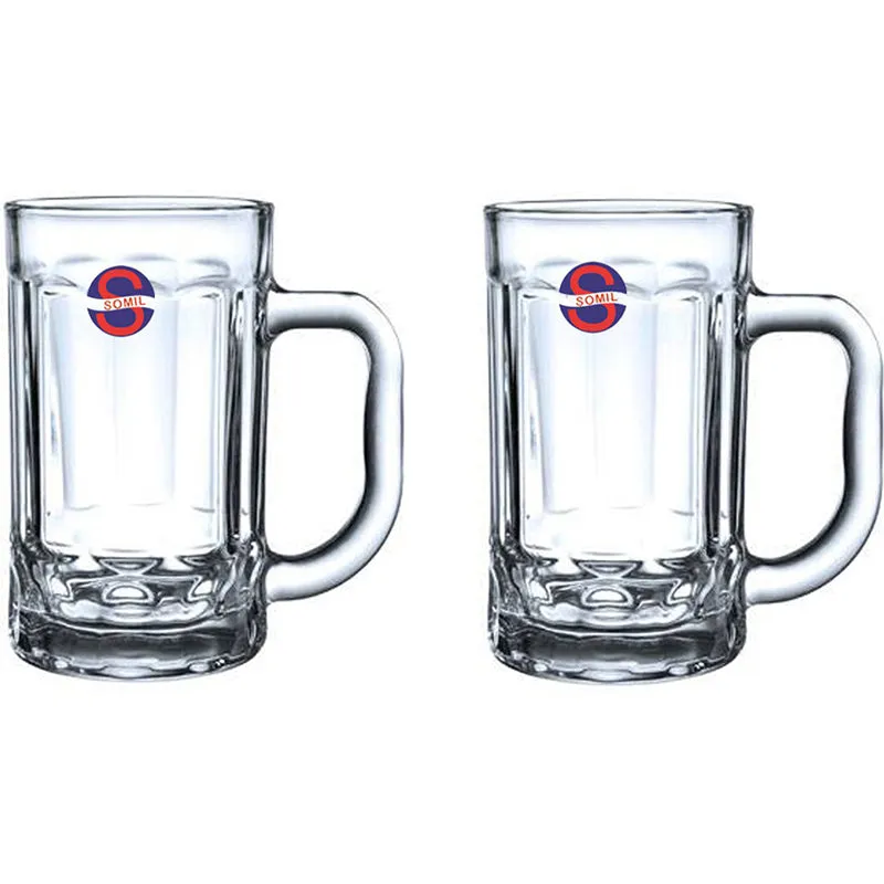 Wary Beer Mug (400 ML) - Set Of Two media 4