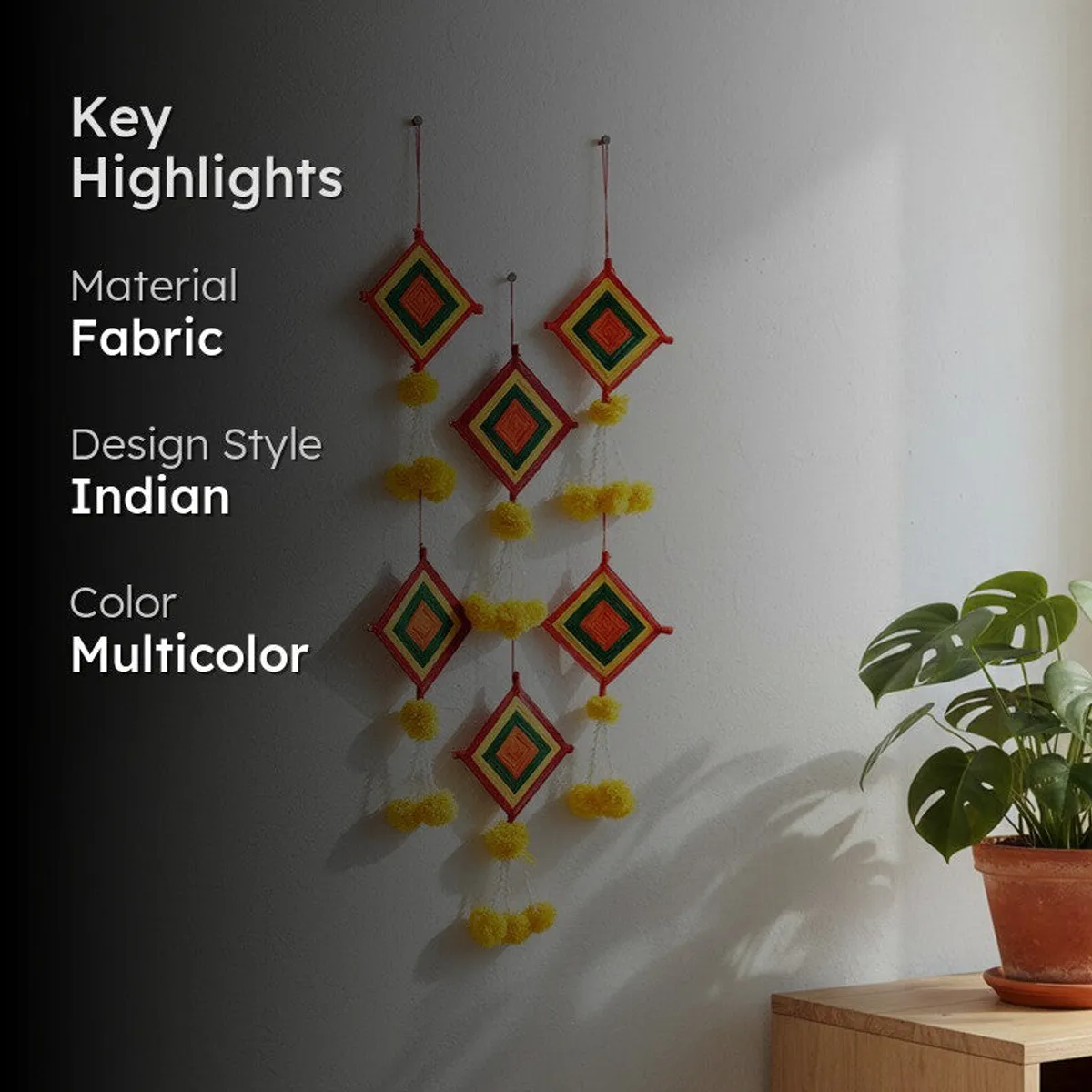 Mangalam Door Latkan - Set of Six - 2