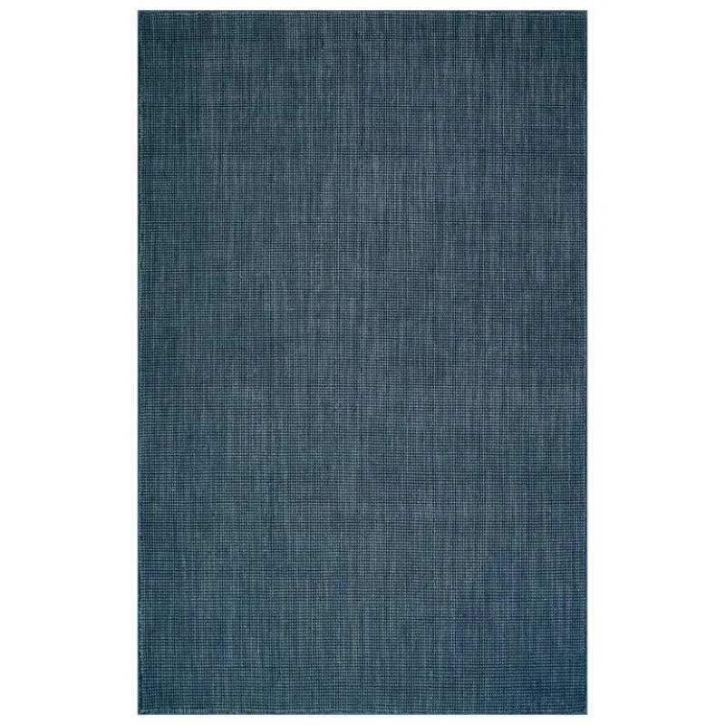 Handloom Hand Loomed Legacy Wool Rug - Blue & Grey media 1
