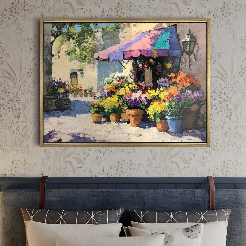 Petal Boutique Canvas Wall Painting With Frame media 5