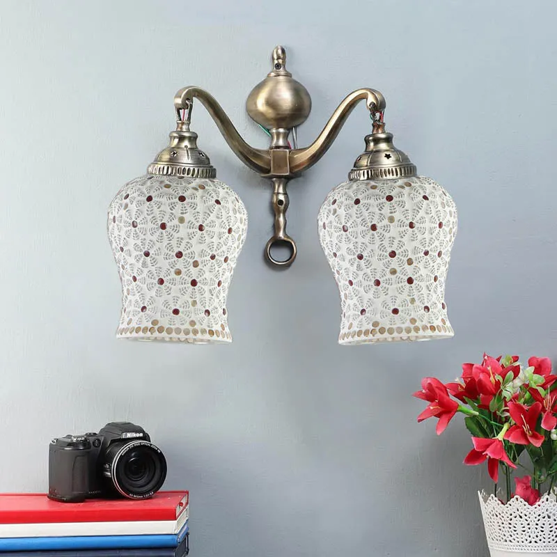 Alankara Metal Mosaic Wall Lamp media 3