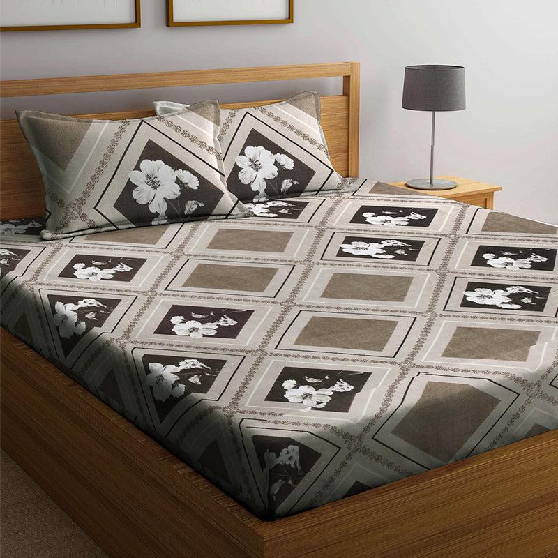 Cringle Geometric Bedsheet - 150 GSM media 3