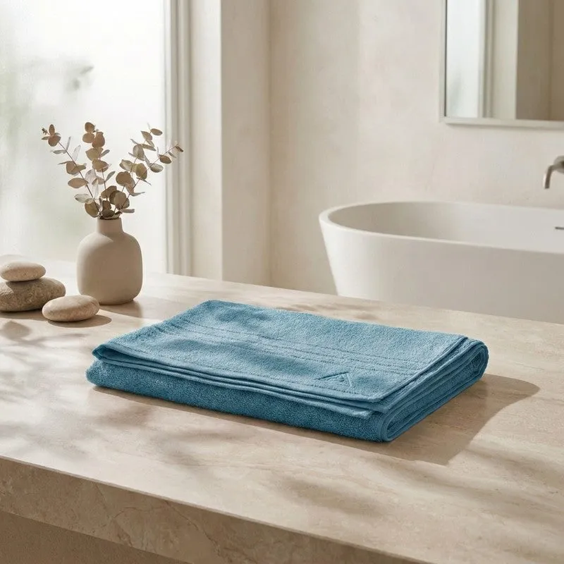 Monte Carlo Dry Nest Pure Cotton Bath Towel - Blue media 1