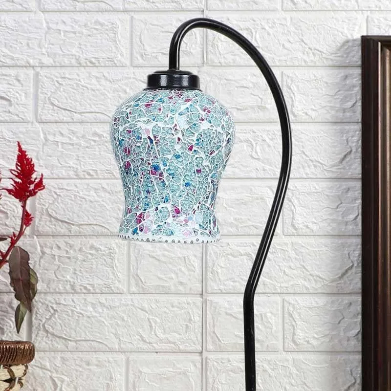 Stained Glass Table Lamp - Multicolor media 4