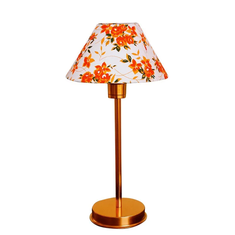 Kavira Keno Floral Metal Table Lamp - Multicolor media 5