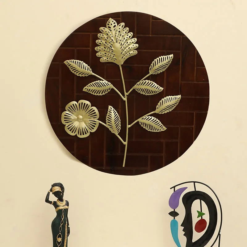 Nilles Metal & Wood Wall Accent media 1