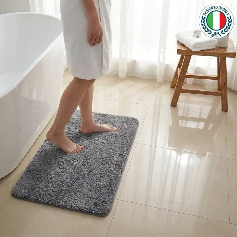 BathEase I Anti Skid Bath Mats - Grey media 1
