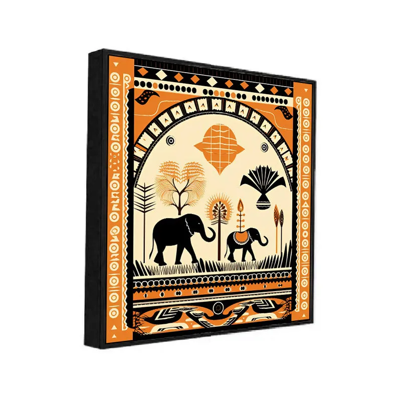 Tribal Hastina Canvas Wall Art With Frame media 3