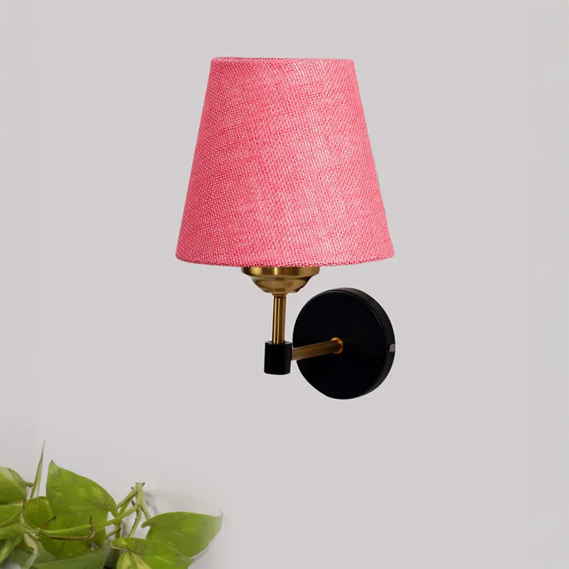 Aquilon Jute Wall Lamp - Pink media 3