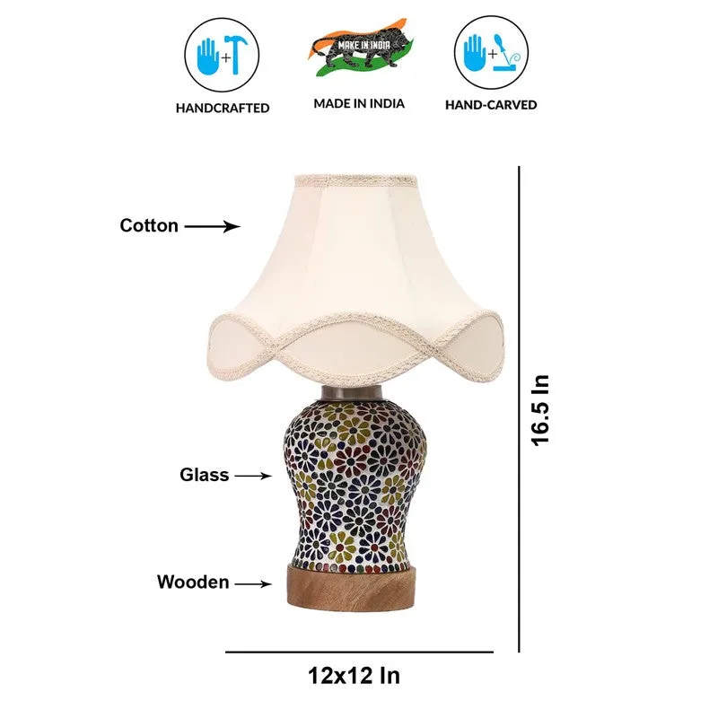 Aurelia Arc Wooden Table Lamp - Multicolor media 9