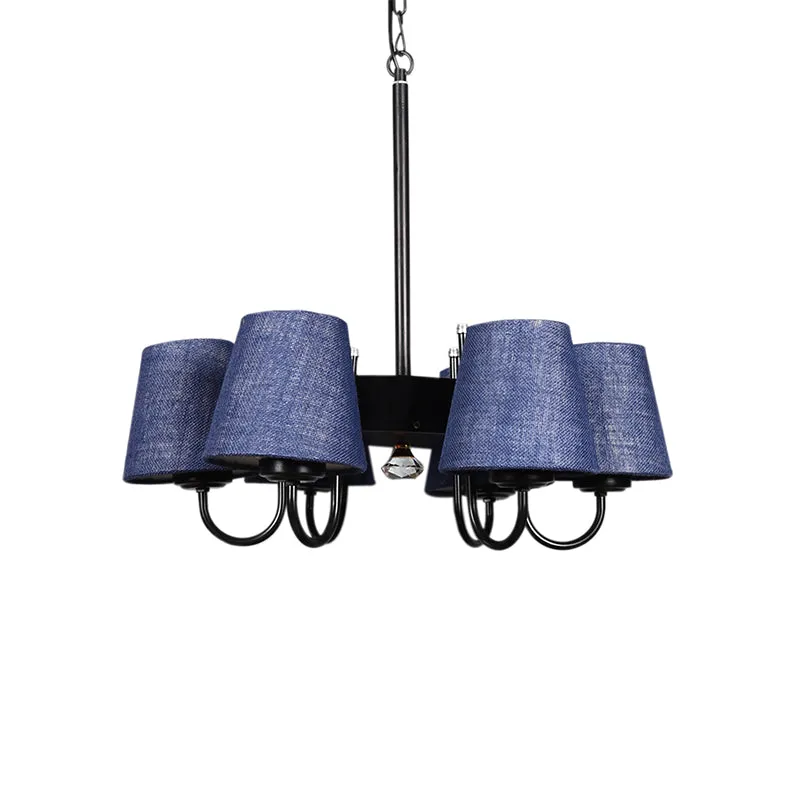 Viya Conical Ceiling Lamp - Blue media 4
