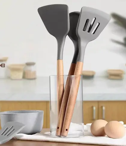 Silicone · Wood