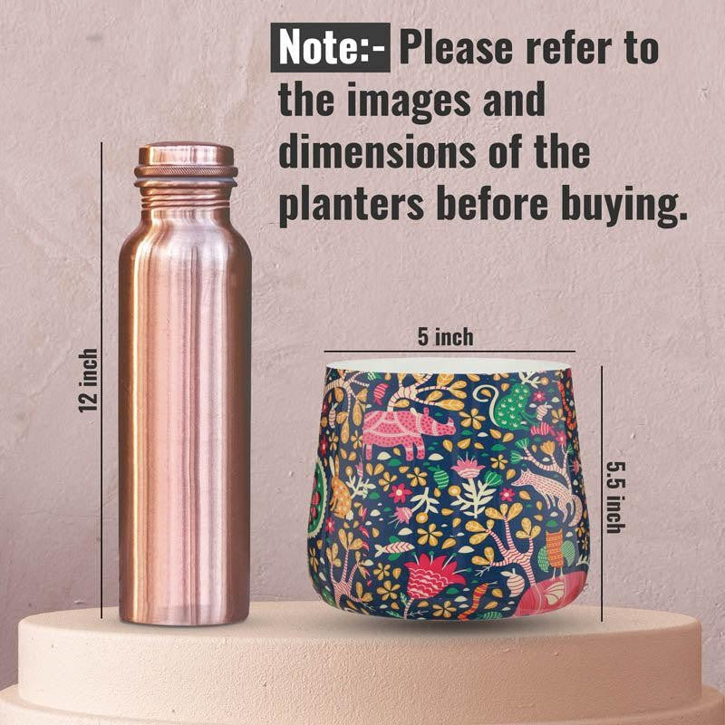 Midori Ethnic Handcrafted Planter media 8