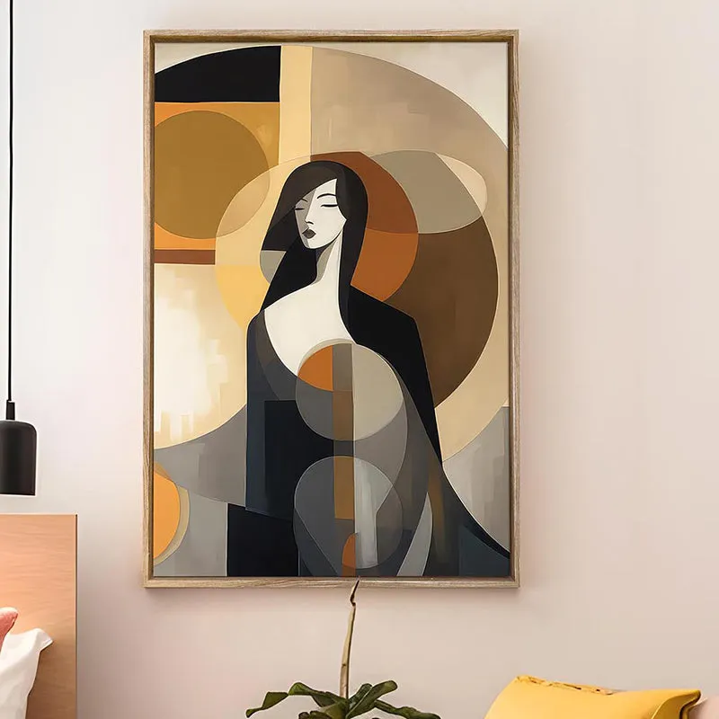 Ghost Of Motion Canvas Modern Wall Art With Frame media 2