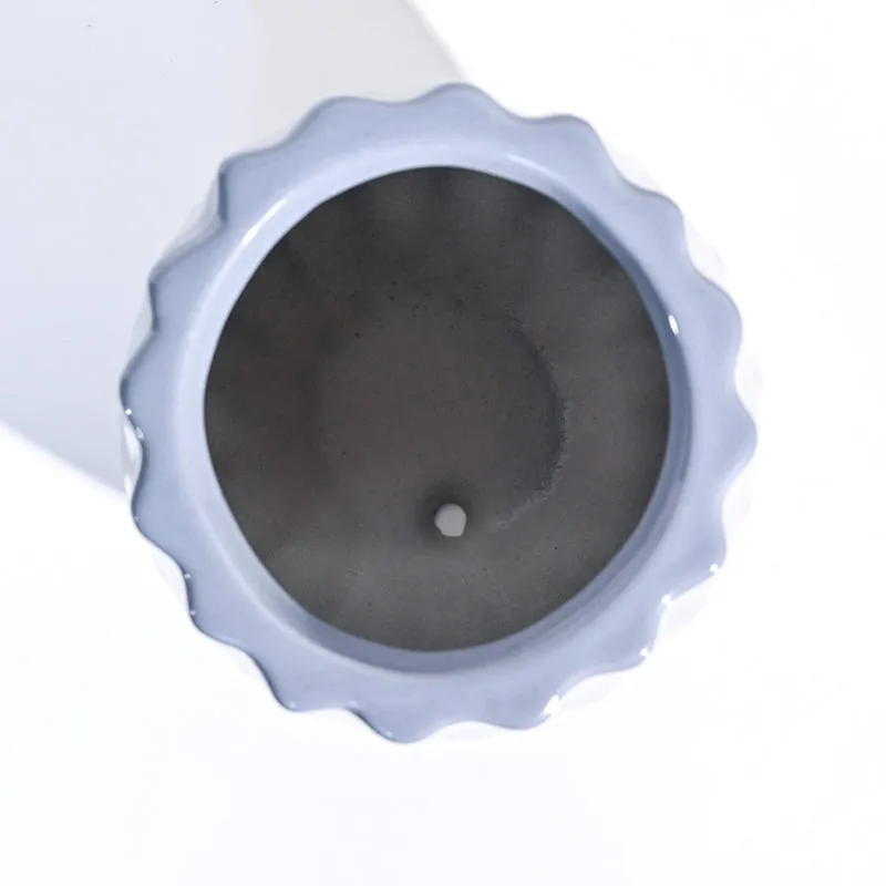 Ugaoo Precious Horcrux Gray Ceramic Pot media 5
