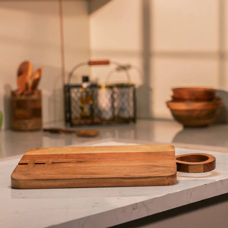 TimberArc Wood Kitchen Chopping Board media 5