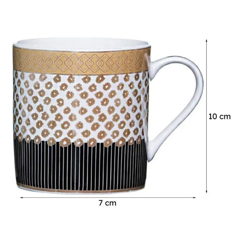 Sonaki Giselle Charm Bone China Tea Cup (210 mL Each) - Set Of Six media 6
