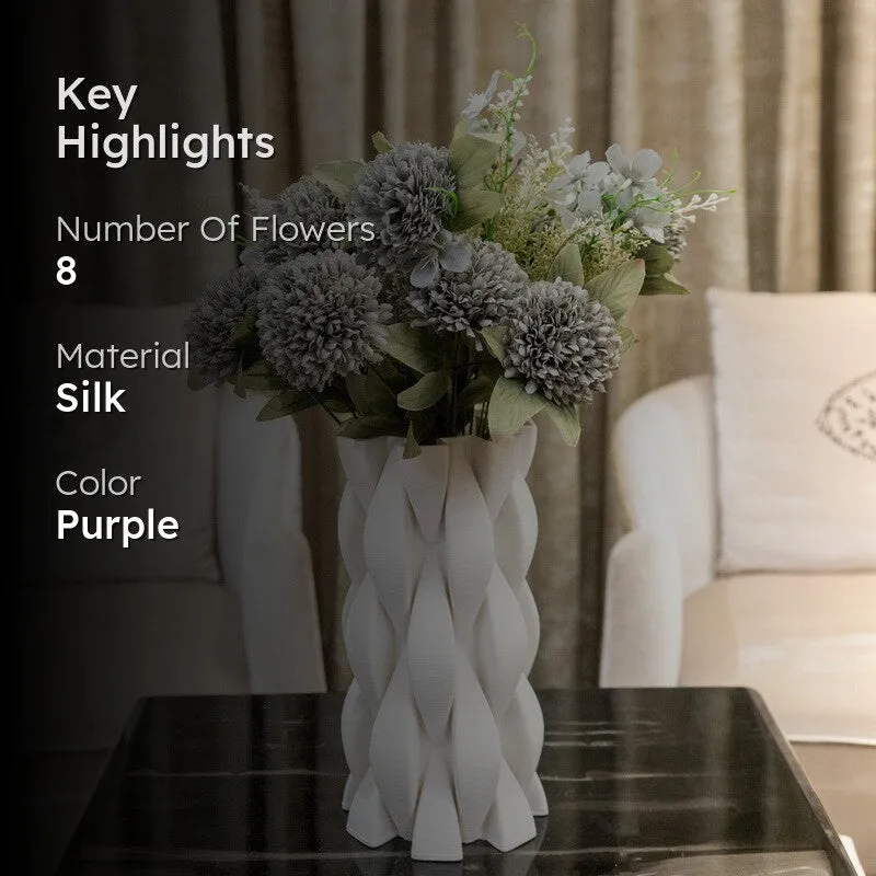 AarviDecor Muted Bloom Silk Artificial Flowers media 2