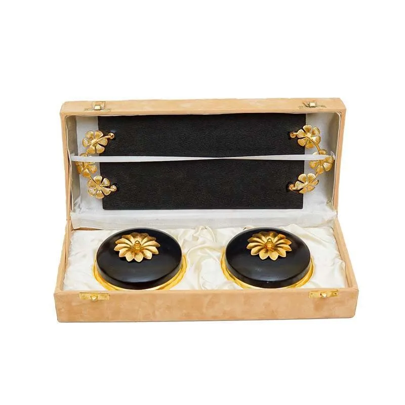Black & Gold Metal Dryfruit Boxes media 4
