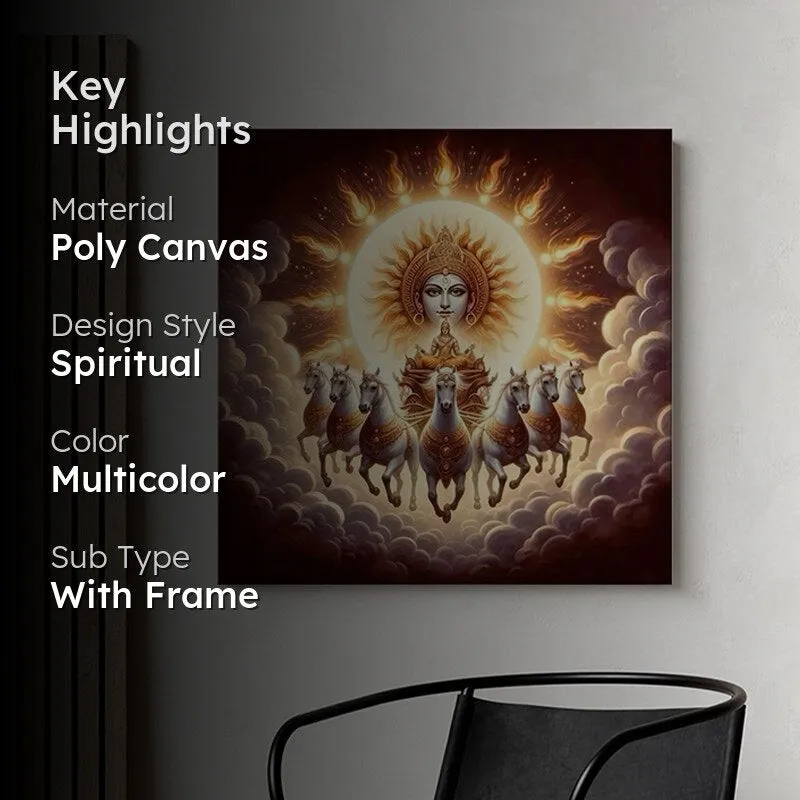 Aditya Riot Poly Canvas Wall Painting media 2