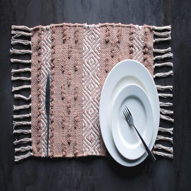 Selina Handcrafted Placemat - Set Of Two media 3