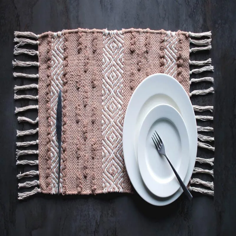 Selina Handcrafted Placemat - Set Of Two media 3