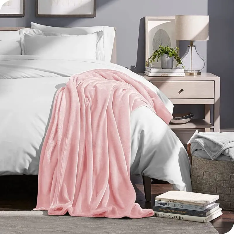 MonoPure Polyster Comforter (Pink) - 180 GSM media 3