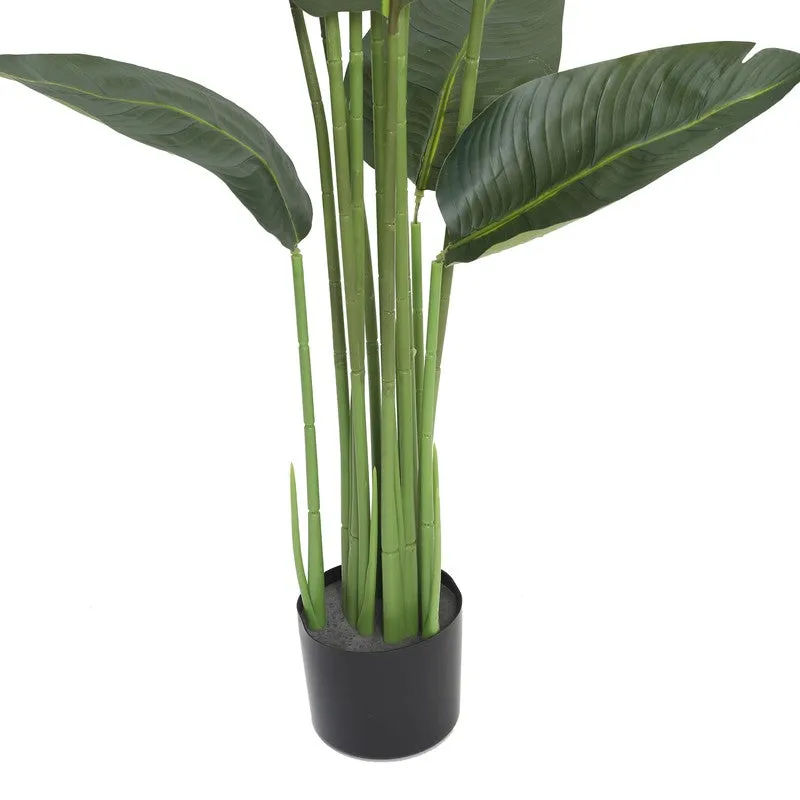 LushLeaf Artificial Plant With Black Plastic Pot - 5.6 ft media 7