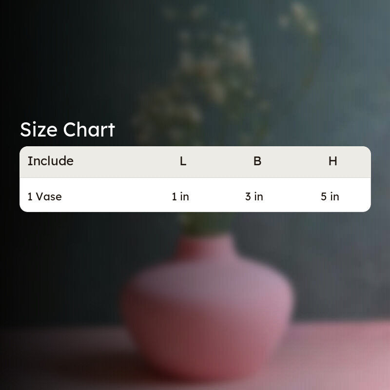 Orla Ceramic Vase - Pink media 5