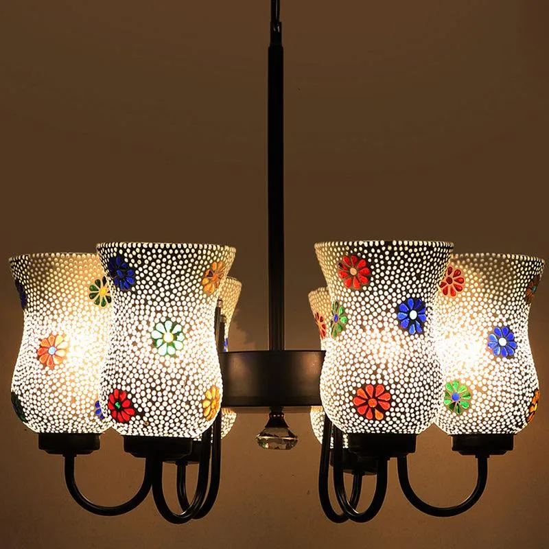 Shima Viya Mosaic Ceiling Lamp media 1
