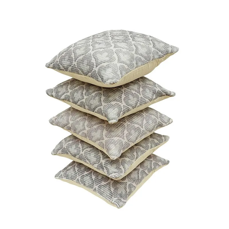 DiagMatrix Cushion Cover (Grey) - Set Of Five media 5