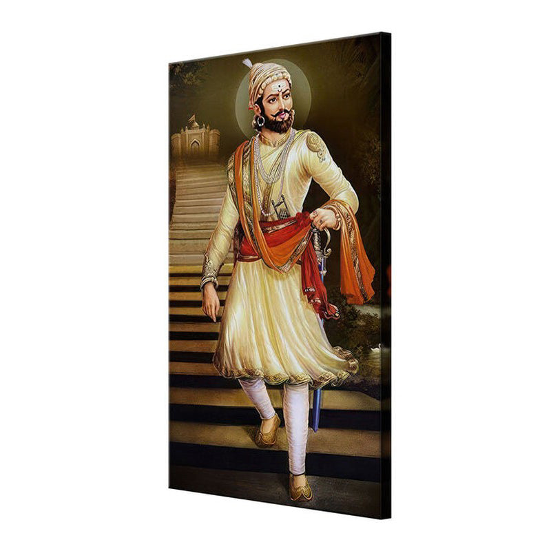 Maharaj Chhatrapati Shivaji Wall Painting media 5