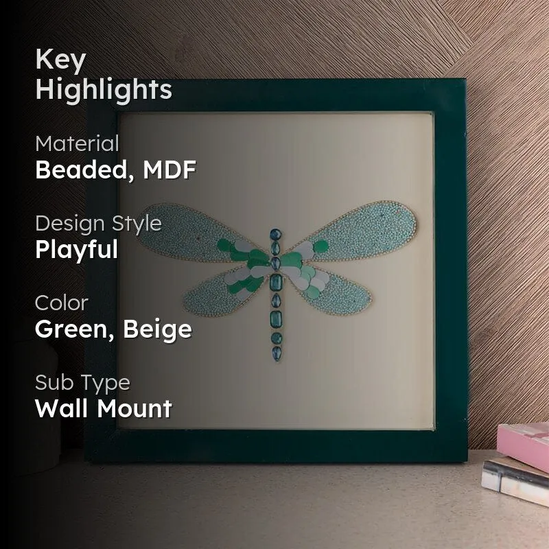 Dragonfly Whimsy MDF Wall Accent media 2