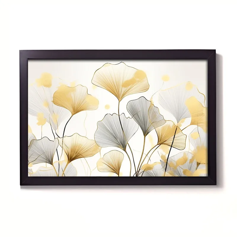 Lunaria Bloom Wall Painting media 3