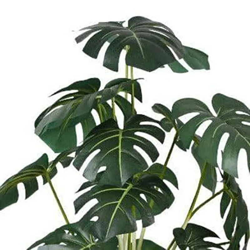 Faux Philodendron Bonsai In Ceramic Pot (59 cms) - Big media 3