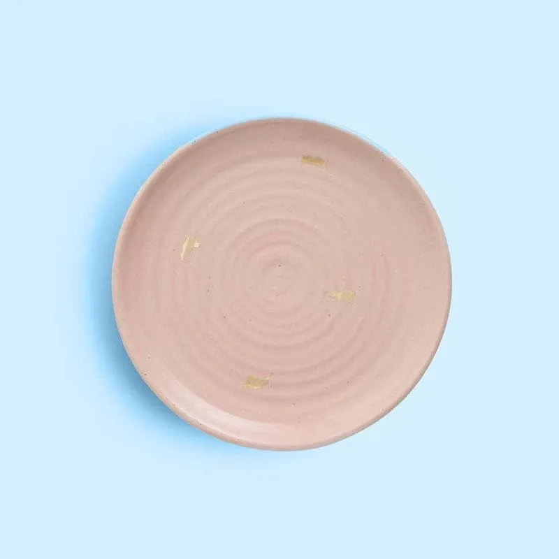 Ganga Quarter Plate (Old Rose) media 1