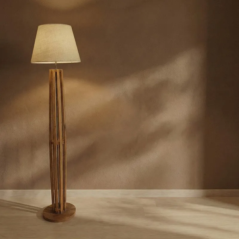 Zephyra Wooden Floor Lamp media 6
