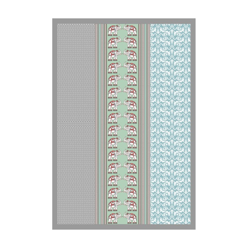 EliteDream Cotton Bedsheet (Teal) - 180 TC media 5