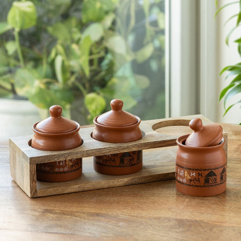 Mango Wood · Ceramic