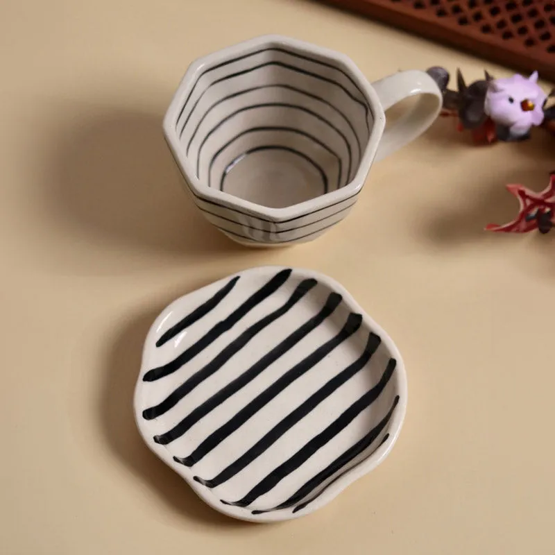 Frida Cup & Saucer (220 ML) - Two Piece Set media 3