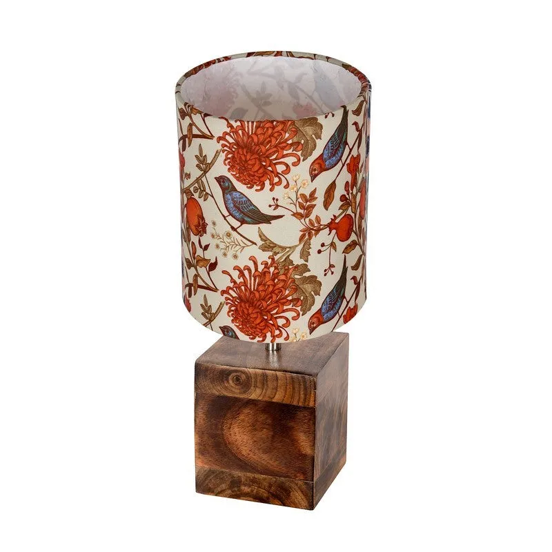 RadianceAura Premium Wooden Table Lamp - Multicolor media 4