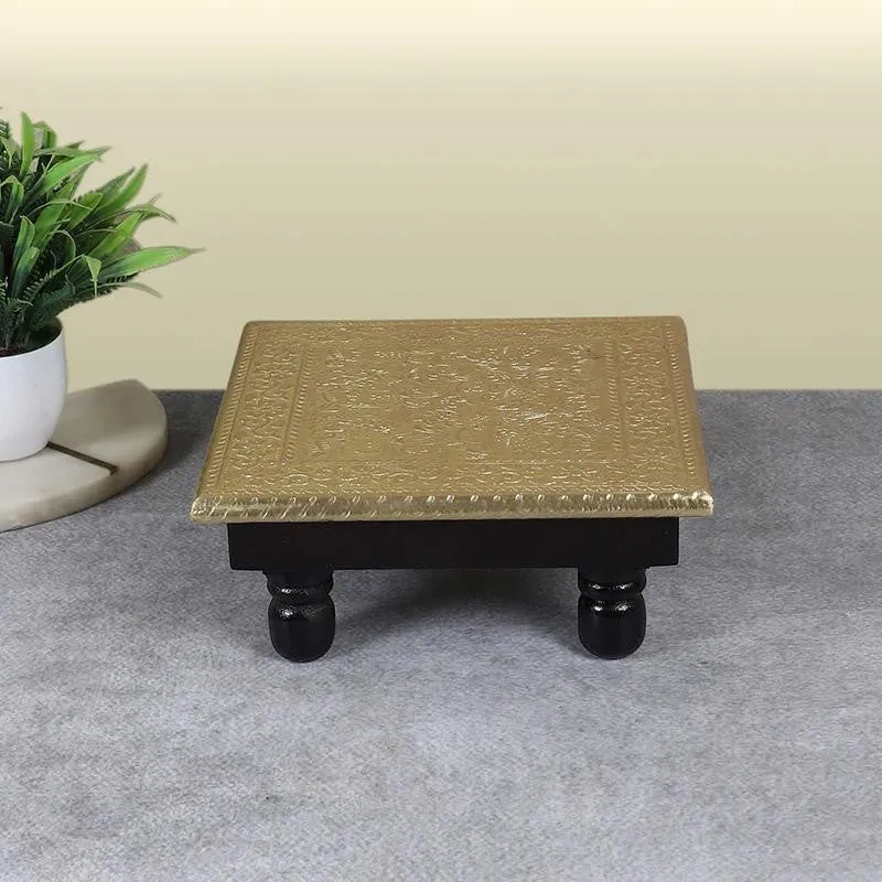 Soft Rise Seating Stool - Gold - 3