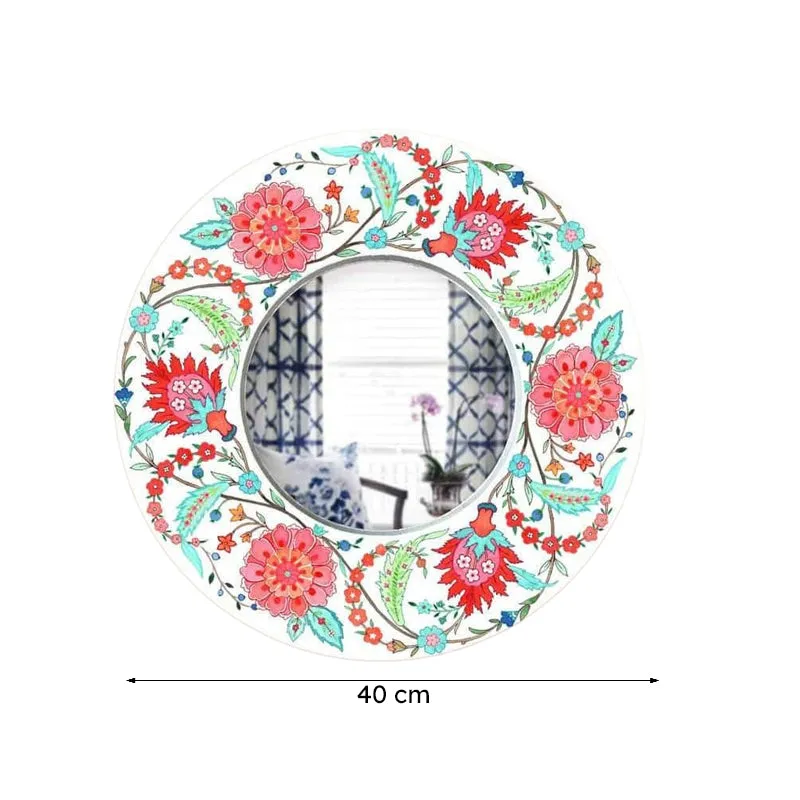 Chadreya Bloom Designer Handpainted Mirror media 7