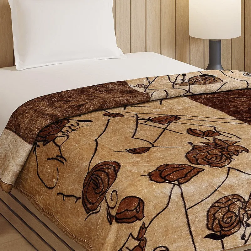 Monte Carlo Vintage Bloom Blanket - 540 GSM media 3
