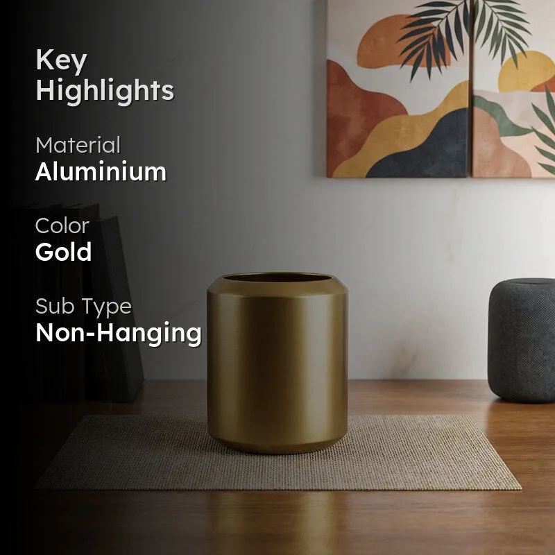 Midas Bloom Aluminum Planter media 2