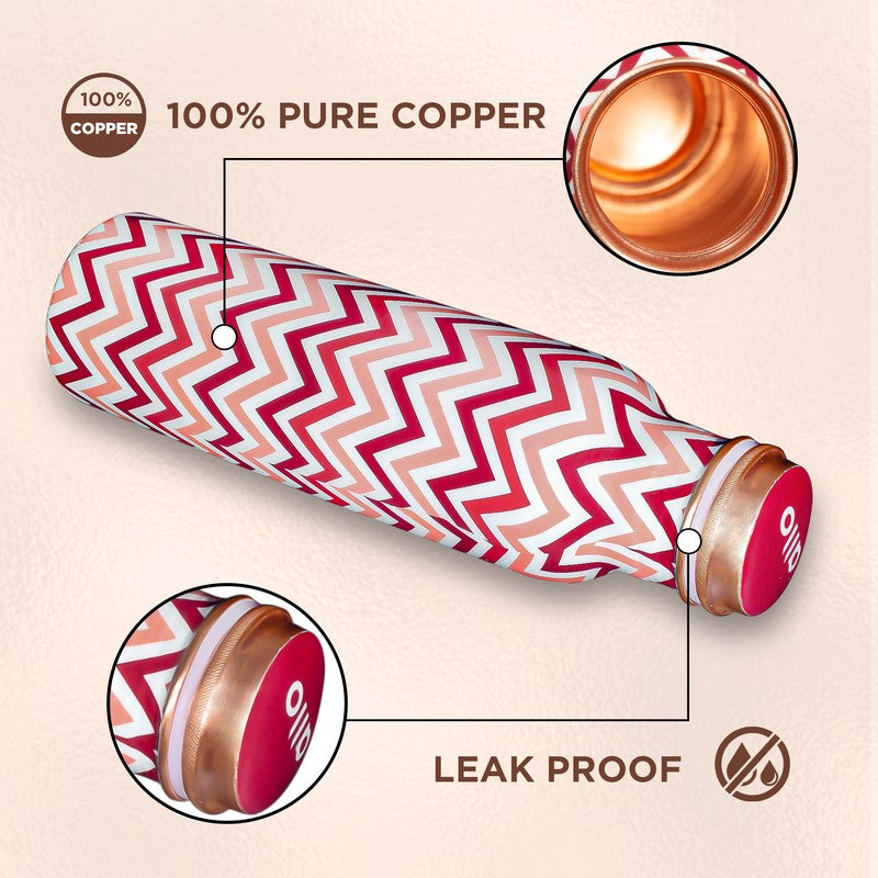 AquaTrail Copper Water Bottle - 1000 mL media 6