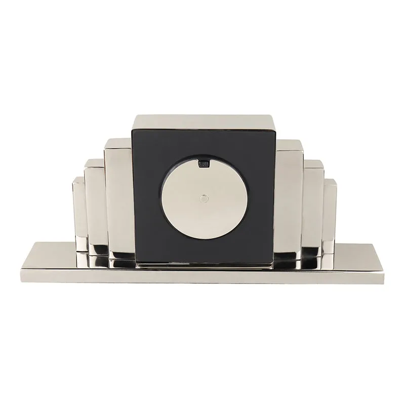 Grande Analog Table Clock - Silver media 4