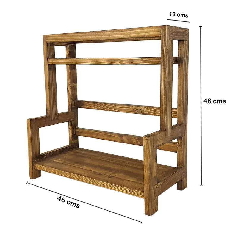 Retrova Wooden Kitchen Countertop Organiser media 8