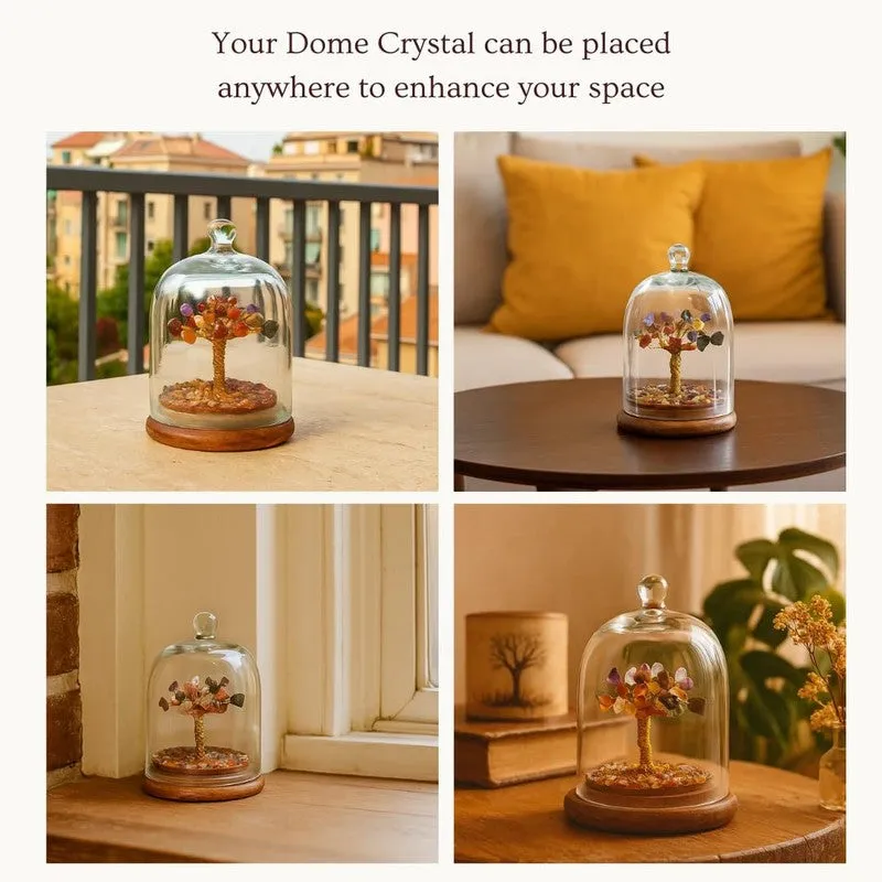 Tree Of Life Chrystal Showpiece media 6